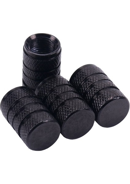 Siyah Stil 4 Adet Alüminyum Alaşımlı Araba Tekerlek Lastik Vana Kapakları Lastik Jant Kök Kapakları Airdust Su Geçirmez Cıvatalı Lastik Kapakları Araba Kamyon Bisikletleri (Yurt Dışından)