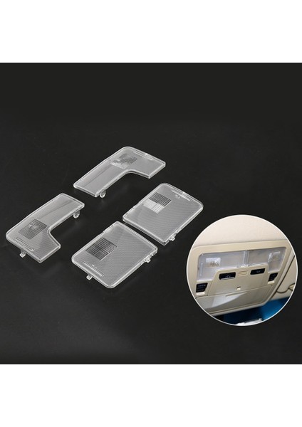 Ön L Tarzı Toyota Camry Için Ön Arka Çatı Okuma Işık Kapağı Dome Harita Lambası Lens Üst Işık Lambası Kapağı (Yurt Dışından) fiyatları