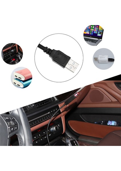 Mor Romantik LED Yıldızlı Gökyüzü Gece Lambası 5V USB Powered Galaxy Star Projektör Lambası Araba Çatı Ev Odası Tavan Dekor Için Tak ve Çalıştır (Yurt Dışından)