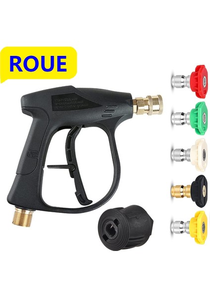 9 M22 14MM Stili Yüksek Basınçlı Su Tabancası Yıkayıcı Nozulları Nilfiskbosch Karcher Için Yıkama Aksesuarları Su Tabancası Yıkayıcı Sabun Köpüğü Püskürtme Nozulları (Yurt Dışından)