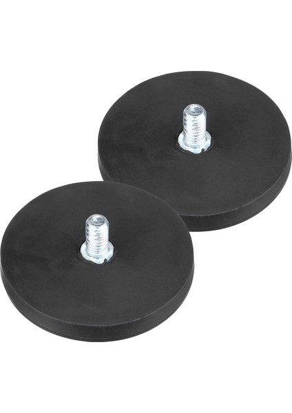 66MM-2 Adet Tarzı Cıvata Manyetik Taban Montaj Braketi Kelepçesi LED Çalışma Işığı Çubuk Tutucu Suv Offroad (Yurt Dışından)