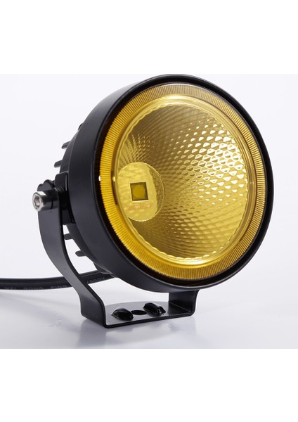 Sarı Sel Tarzı Süper Parlak 4 Inç Beyaz Sarı LED Çalışma Kafası Sis Sürüş Işık Araba Suv Kamyon Atv Utv Için (Yurt Dışından)