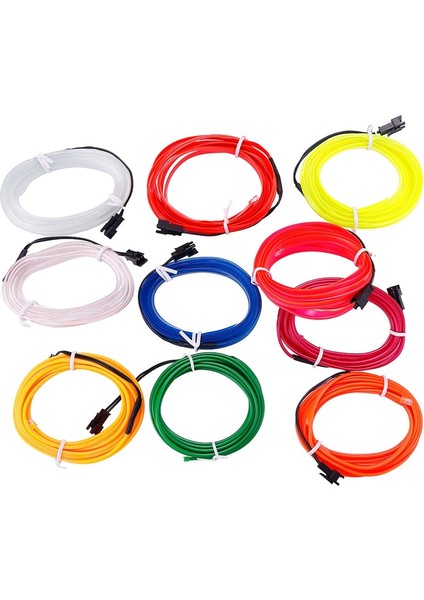 Yeşil Yeni 5m 12V LED Araba Işık Lambası Esnek Oto Iç Dekoratif Atmosfer Tel Şerit Soğuk LED Işık Tüm Dc 12V Arabalara Uygun (Yurt Dışından)