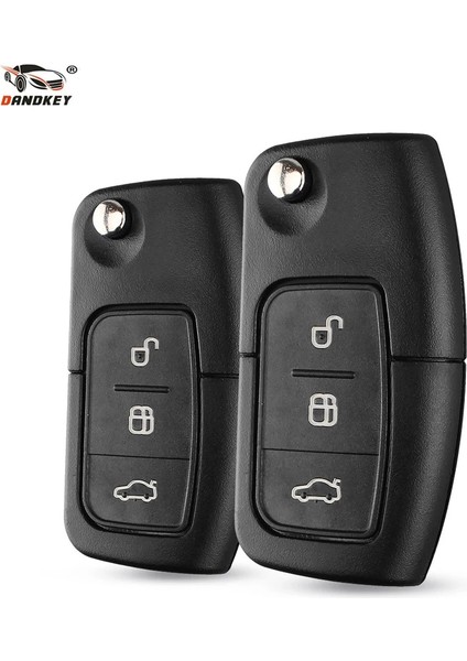 HU101 Bıçak Stili Ford Focu Fiesta C Max Için Dandkey Ka Mondeo S Max Bağlamak Galaxy 3 Düğmeler Modifiye Araba Anahtarı Kabuk Uzaktan Fob Durumda Çevirin (Yurt Dışından)