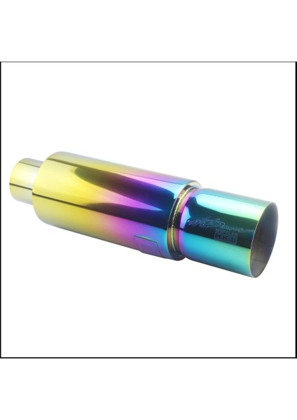 Titanyum 51MM Tarzı Araba Motosikleti Egzoz Sistemleri Susturucu Ucu Evrensel Paslanmaz Çelik Id Çıkış Stili Susturucu Egzoz Borusu (Yurt Dışından)