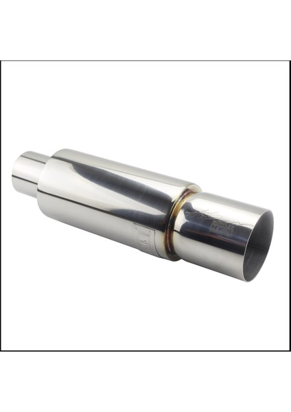 Titanyum 51MM Tarzı Araba Motosikleti Egzoz Sistemleri Susturucu Ucu Evrensel Paslanmaz Çelik Id Çıkış Stili Susturucu Egzoz Borusu (Yurt Dışından)