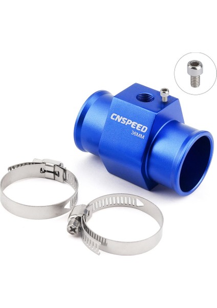 36MM Tarzı Speed Su Sıcaklığı Ölçer Radyatör Sıcaklığı Su Sıcaklığı Ortak Boru Sensörü Hortum Adaptörü (Yurt Dışından)
