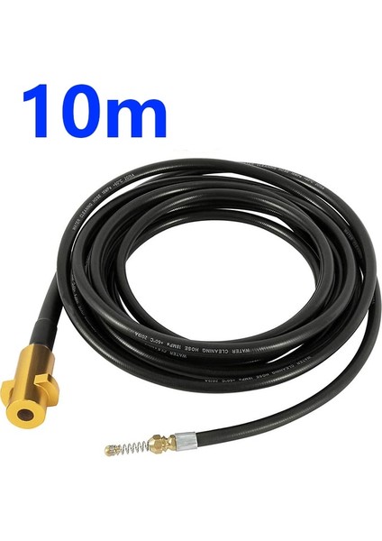 Karcher 10M Stili Için Kanalizasyon Tahliye Su Temizleme Hortumu Boru Temizleyici Kiti Adaptörlü Karcher K2 K3 K4 K5 K6 K7BASINÇLI Yıkayıcılar Meme Araba Yıkama Hortumu (Yurt Dışından)