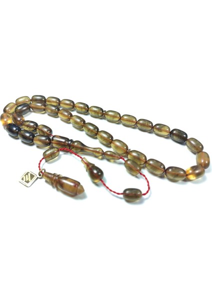 Iskeçeli Cemil Usta Işi Imzalı Ateş-I Kehribar Tesbih Sertifikalı No 3843 modelleri