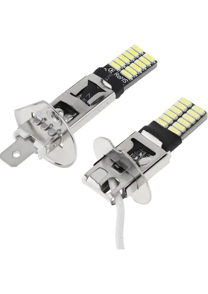 2 Adet H1 Movflax 1 Adet H1 H3 5W Canbus LED Ampul Araba Sis Işık Far Smd 12 V Koşu Işık Motosiklet Lambası Araba Için (Yurt Dışından) indirimleri