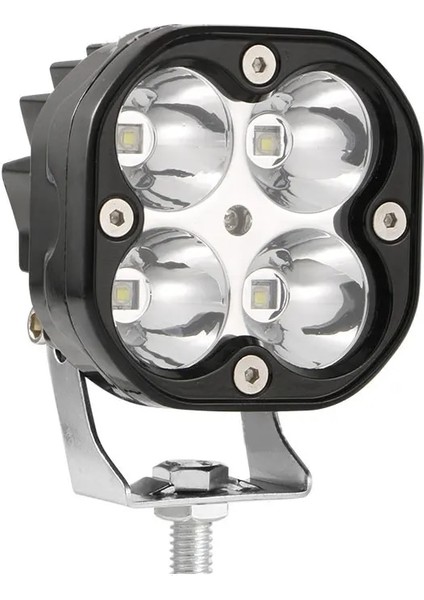 1 Adet Beyaz Işık Stili 4000LM 3 "araba Için Koşu Işıkları 40W Motosiklet Çalışma Işıkları LED Bar Sis Farları Farlar Spot Drl Auto Niva Lada 4x4 Off Road Atv (Yurt Dışından)
