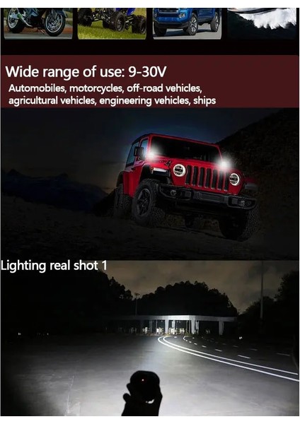 1 Adet Beyaz Işık Stili 4000LM 3 "araba Için Koşu Işıkları 40W Motosiklet Çalışma Işıkları LED Bar Sis Farları Farlar Spot Drl Auto Niva Lada 4x4 Off Road Atv (Yurt Dışından) modelleri
