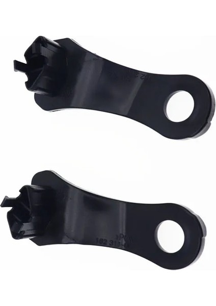 2 Adet Tarzı Bmw 5 Serisi E60 E61 Için Ön Far Far Tamir Takımı Braketi Klipsi (Yurt Dışından)