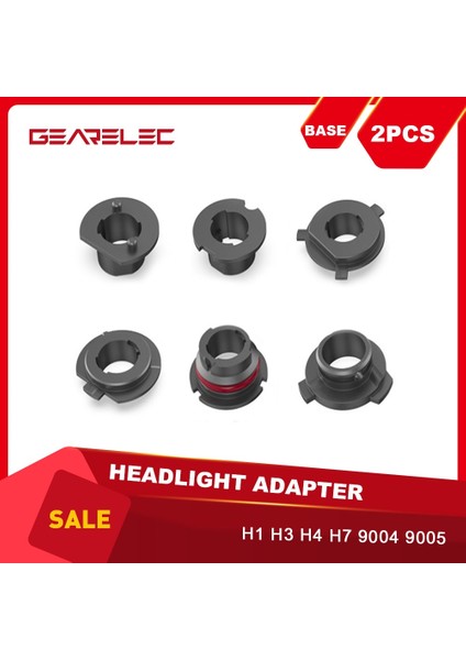 H1 Stili 1 Adet LED Araba Far Ampul Tabanı Tutucu Adaptör Soketi H7 H1 H4 Vw Mercedes-Benz Bmw Audi Nissan Oto Far Montaj Standı (Yurt Dışından) fiyatları