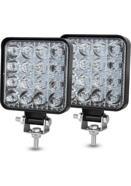 48W Tarzı Okeen W Çalışma Işığı 30 Derece LED Araba Spot Işık Işın Kare Off-Road Lamba Sis Aydınlatma Jeep Boatsuvtruck Için Dış (Yurt Dışından)