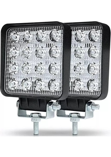 48W Tarzı Okeen W Çalışma Işığı 30 Derece LED Araba Spot Işık Işın Kare Off-Road Lamba Sis Aydınlatma Jeep Boatsuvtruck Için Dış (Yurt Dışından) fiyatları