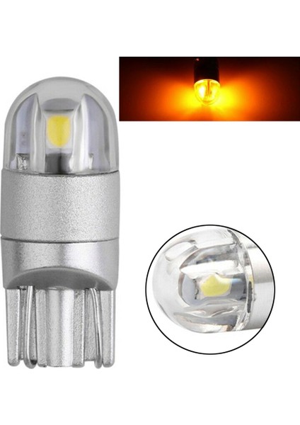 T10 2smd W5W LED Okuma Plaka Işığı Yan Lamba Drl Amber Evrensel Araba Aydınlatma Aksesuarları (Yurt Dışından) fırsatları