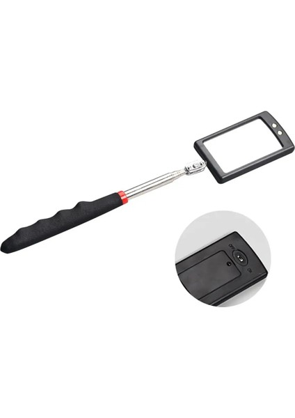 LED Işık Stili ile Araba LED Işık Uzatılabilir Muayene Aynası Endoskop Araba Şasi Açı Görünümü Otomotiv Teleskopik Algılama Araba Tamir Aracı (Yurt Dışından) indirimleri