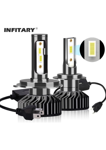 H1 Stili Csp 1860 Çip Infitary H4 LED Araba Işıkları H7 Canbus H11 Far Oto Sis Ze Lamk Motosiklet Cob Far Ampul H1 Lm (Yurt Dışından) indirimleri