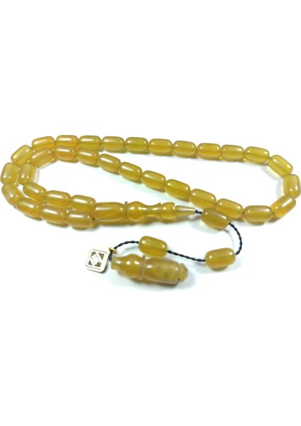 Hakan Kaya Usta Işi Imzalı Mühürlü Sıkma Kehribar Sertifikalı No 3880