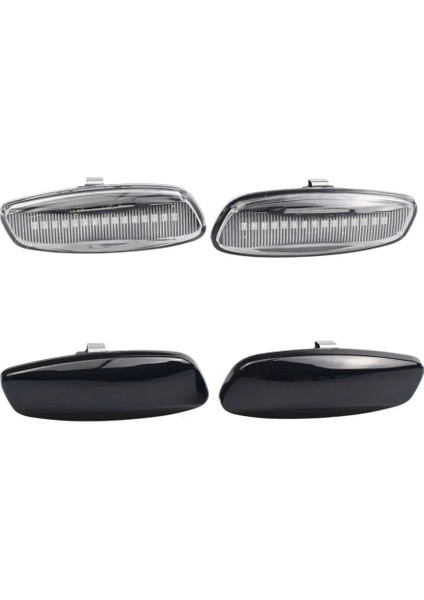Dinamik Füme Tip 1 Çift Citroe Ds3 Ds4 Peugeot Rcz Için Dinamik LED Yan Işaretleyici Işıkları Dönüş Sinyali Işık Flaşör (Yurt Dışından) indirimleri