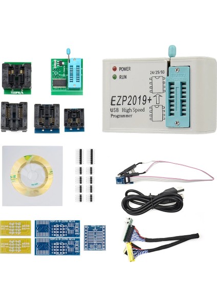 Ezp 7 Adapet Stili Ez Ezp Yüksek Hızlı USB Spı Programcı Eeprom Minipro Adaptörü (Yurt Dışından)