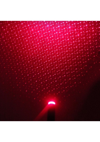 Mavi Araba Çatı Yıldız Işığı Iç LED Yıldızlı Lazer Atmosfer Ortam Projektörü USB Oto Dekorasyon Gece Ev Dekorasyonu Galaxy Işıkları (Yurt Dışından)