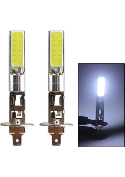 H1 H1H3 Canbus Süper Parlak LED Ampul Beyaz Araba Sis Lambası Far Cob 12V 20W 6000K Çalışan Ampul Oto Motosiklet Lam (Yurt Dışından) modelleri