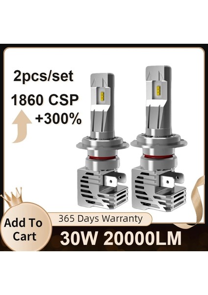 25000LM Tarzı 6000K Soğuk Beyaz H4 H7 LED Far Hepsi Bir Arada Mini Lm H1 H3 Oto AMPUL12V 55W Hb3 Hb4 Lamk 6000K 8000K H Sis Farları (Yurt Dışından)