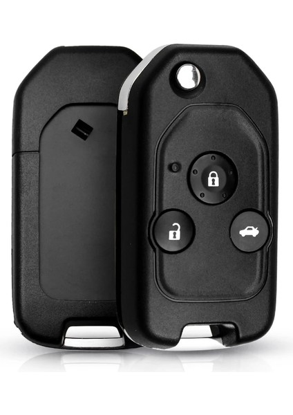 Model 1 Stili Keyyou Modifiye Uzaktan Düğme Çevirme Araba Anahtarı Kabuk Kılıf Honda Accord Civic Crv Için Lastik Pedi ile Çok Fit (Yurt Dışından) modelleri