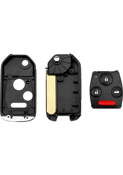 Model 1 Stili Keyyou Modifiye Uzaktan Düğme Çevirme Araba Anahtarı Kabuk Kılıf Honda Accord Civic Crv Için Lastik Pedi ile Çok Fit (Yurt Dışından) fırsatları