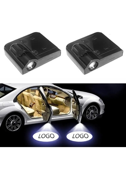 ÇIP-451 1 Adet Karşılama Işığı Kablosuz LED Araba Kapısı Karşılama Lazer Projektör Logosu Hayalet Gölge Işıkları Araba Dekorasyon Işık Aksesuarları (Yurt Dışından) fiyatları