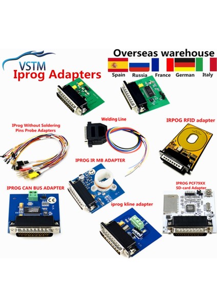 Iprog Yeşil Stil A+ Li Iprog Adaptörü Iprog+ Iprog V86 Programcı Değiştirme Rfıdcan Busk-Lınemb IRPCF79XXERASER Adaptörleri (Yurt Dışından) fiyatları