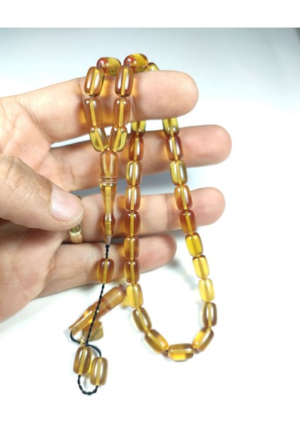 Iskeçeli Cemil Usta Işi Imzalı Alman Zar Kehribar Sertifikalı No 3847 indirimleri
