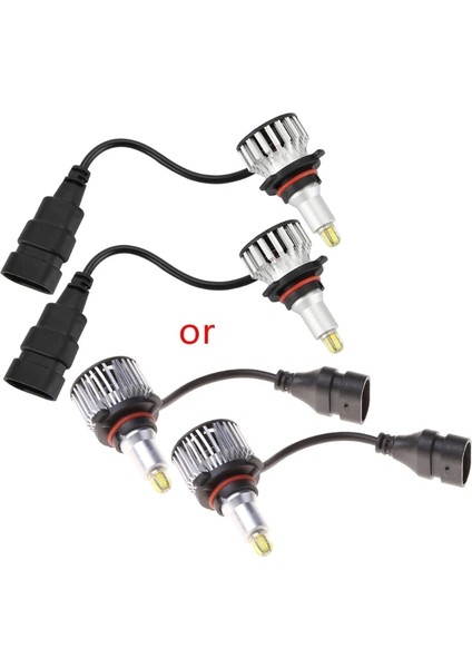 Hb3 9005 2020 Yeni H1H7H8 H9 H LED Araba Farları Ampuller 24LED 120W Ampulk 360 Derece Aydınlatma Araba Far G6 (Yurt Dışından)
