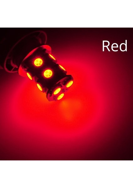 1157 BAY15D Stili Kırmızı 1156 Ba BAY15D P21W BA15D 13LED Plaka Araba LED Dönüş Park Sinyal Lambaları Fren Kuyruk Lambaları Oto Arka Ters Ampul (Yurt Dışından)