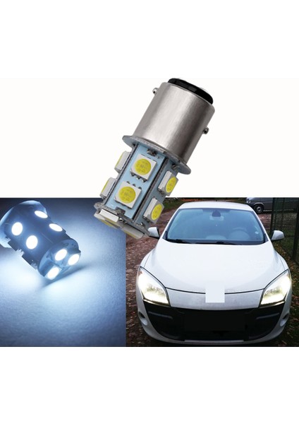 1157 BAY15D Stili Kırmızı 1156 Ba BAY15D P21W BA15D 13LED Plaka Araba LED Dönüş Park Sinyal Lambaları Fren Kuyruk Lambaları Oto Arka Ters Ampul (Yurt Dışından) modelleri