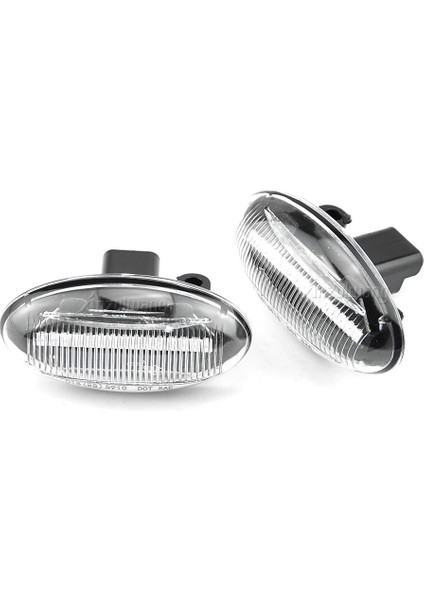 Dumanlı Siyah 2 Adet Dinamik LED Dönüş Sinyali Yan Işaretleyici Işığı Peugeot Için Sıralı Flaşör Işığı Citroe Için (Yurt Dışından) modelleri