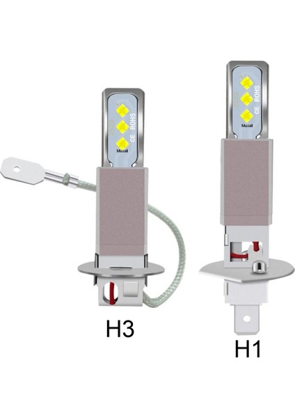 Xiyu Shop H9 Stili 6500K K H4 H7 H11 H8 H Hb4 H Hb3 Mini Araba Far Ampülleri LED Lam Lm Otomatik Sis Lambasık 8000K (Yurt Dışından)