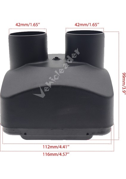 2kw Çift Delik 42MM Stili Hava Dizel Park Isıtıcı Parçaları Için Hava Çıkışı Havalandırma Kapağı Webasto Isıtıcı 2kw 5kw Araba Kamyon Otobüs Karavan Tekne Isınma (Yurt Dışından)
