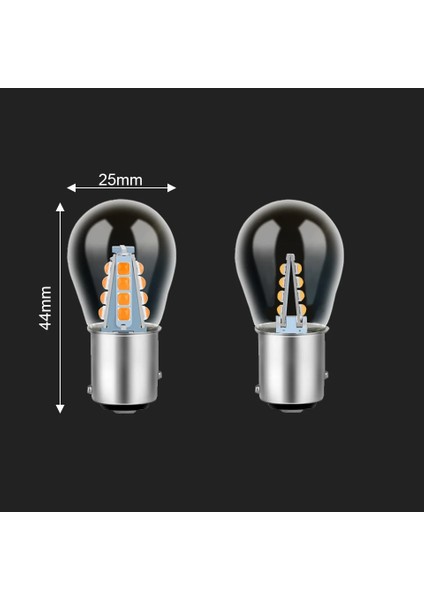 8 LED Beyaz 2021NEW LED W BAY15D Araba Işık S Otomatik Araç Ters Fren Sinyali Ampul Lambası Drl Beyaz 6000K 12V 24V (Yurt Dışından) indirimleri