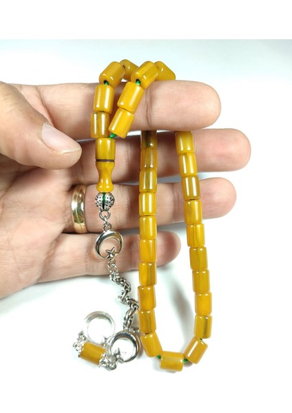 Alman Gümüş Püskül Kombinli Sıkma Kehribar Sertifikalı No 3831 indirimleri