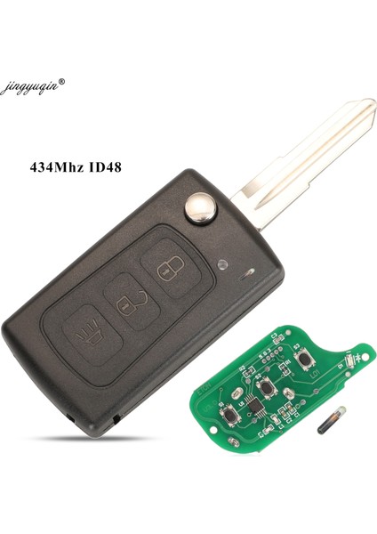 434MHZ ID48 Anahtar Stili Jingyuqmhz ID48 Çin Seddi Haval Hover H3 H5 3 Düğmeler Orijinal Fabrika Anahtarları Fob Için Uzaktan Çevirme Anahtarı (Yurt Dışından)