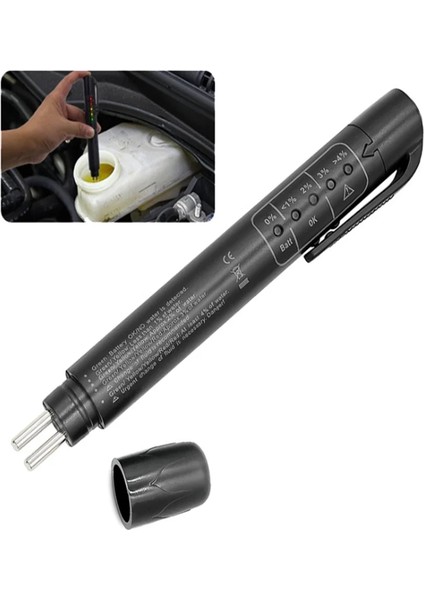 Siyah Stil Yağ Si Kontrol Kalem Fren Hidroliği Test Cihazı Aracı Toyota Prius Levin Crown Averevia Fj Cruiser Venza Sienna Alphard Zelas (Yurt Dışından) modelleri