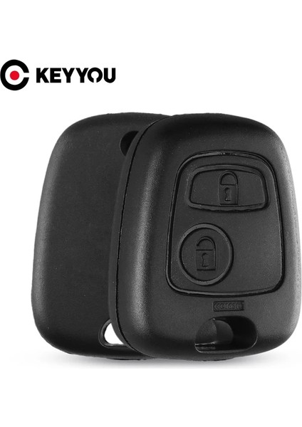 9 mm x 3 mm Stili Keyyou 1 Adet Yedek Anahtar Kılıfı Citroen Anahtar Kapağı Toyota Aygo Için 2 Düğme Uzaktan Anahtarlık Kabuk Peugeot Için Bıçak Yok Hiçbir Logo (Yurt Dışından) fiyatları