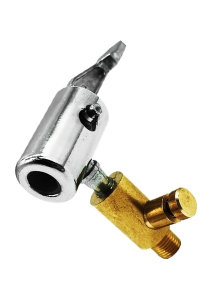 Sönebilir Stil Lastik Vana Hava Aynası Araba Parçası Lastik Havayolu Şişirme Konnektörü Pirinç Klipsli Vana Çinko Alaşımlı Şişme Pompa Lastik Tamir Araçları (Yurt Dışından)