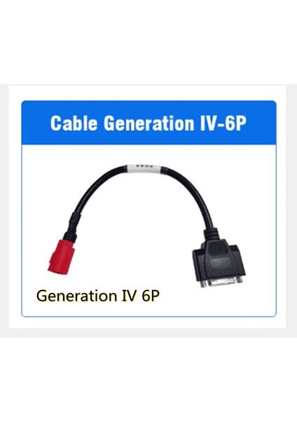 Iv. Nesil 6p Stili Xotorcycle Teşhis Kablosu Obd2 Konektörü Yamaha Honda Kablosu Can Motor Arıza Teşhisi Motosiklet Aksesuarları (Yurt Dışından)