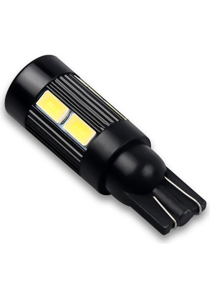 T10 10SMD Ar T10 LED 194 W5W Md LED Canbus Ampul Hata Yok Işık Park Mesafesi Yan Sinyal Lambası Beyaz 12V (Yurt Dışından) fiyatları