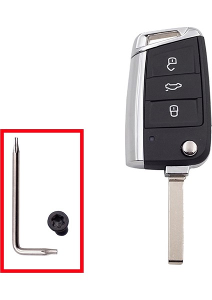 Hepsi Metal Cocolockey Uzaktan Çevirme Anahtarı Kabuk Vw Mqb Gollf 7 Için Skoda Octavia A7 Için Koltuk Uzaktan Katlanır Araba Anahtarı Kesilmemiş Hu Düğmesi (Yurt Dışından)