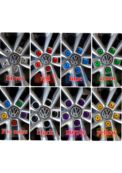 Mavi Stil Ar Jant Kapağı Göbek Somunu Cıvata Kapakları Volkswagen Vw Golf Mk4 Için Oto Lastik Vidaları Dış Koruma Aksesuarları (Yurt Dışından) indirimleri